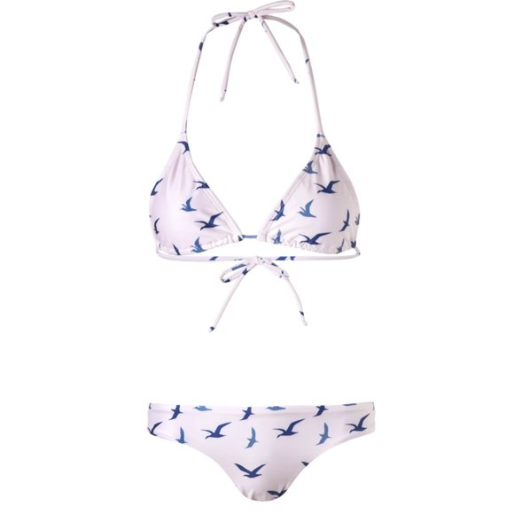 VERDELIMON Day Birds print bikini - Picture 1 of 6